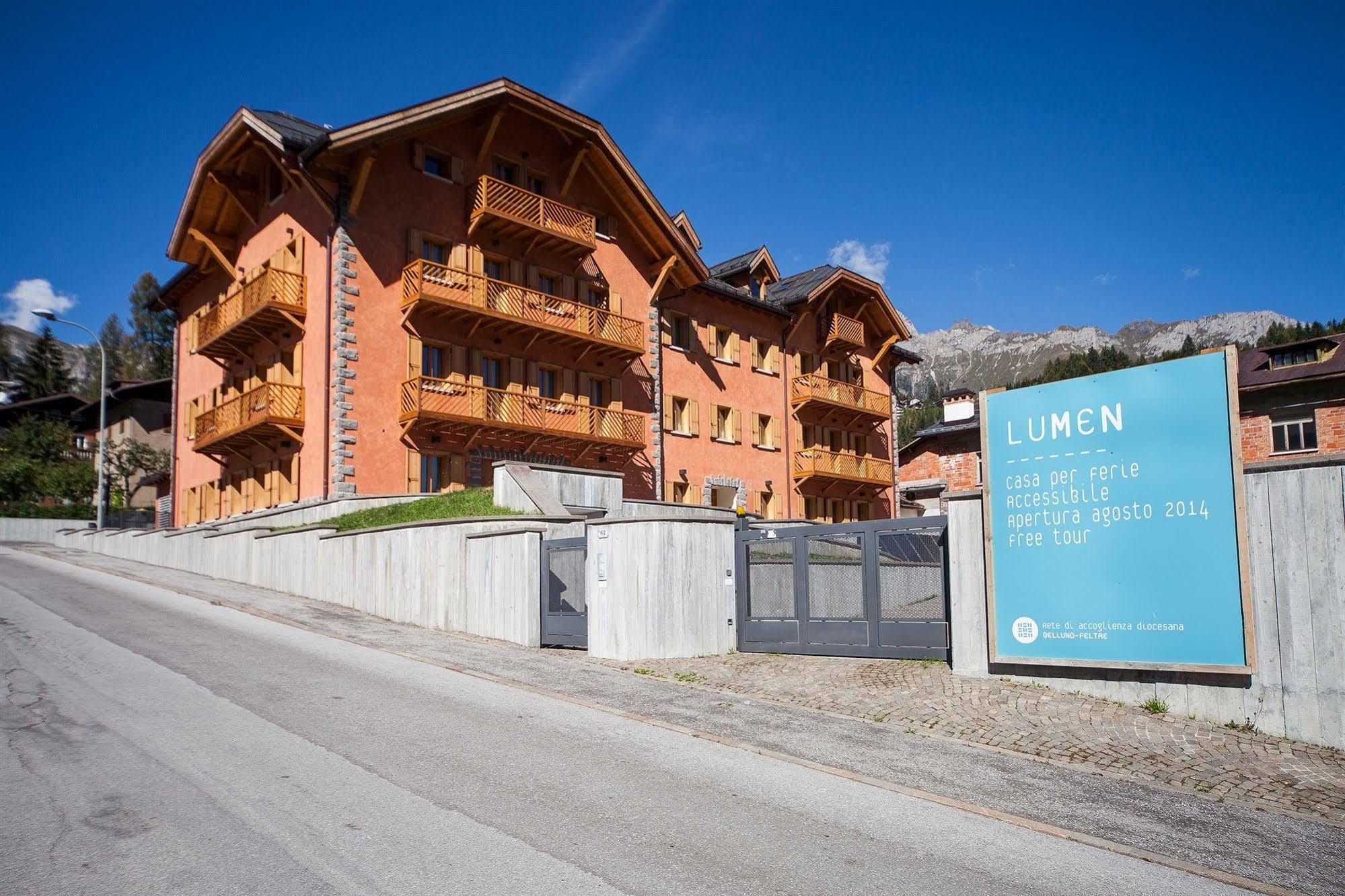 Lumen Hotel Falcade Exterior photo